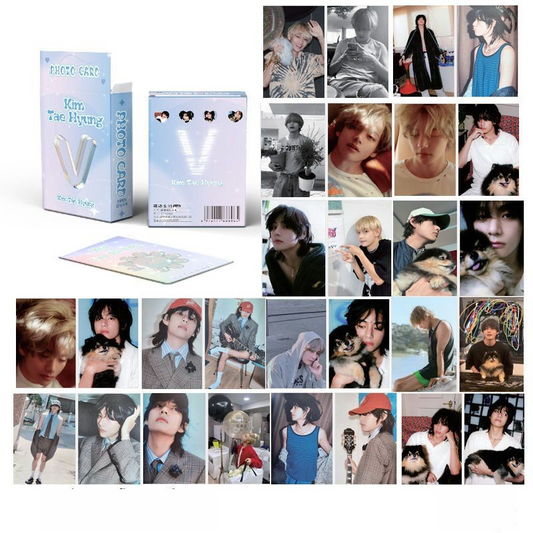 V Holographic double sided Photocards (50 pcs)