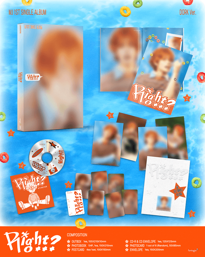 PREORDER ASTRO MJ - RIGHT..? OFFICIAL ALBUM WITH WEVERSE GIFT