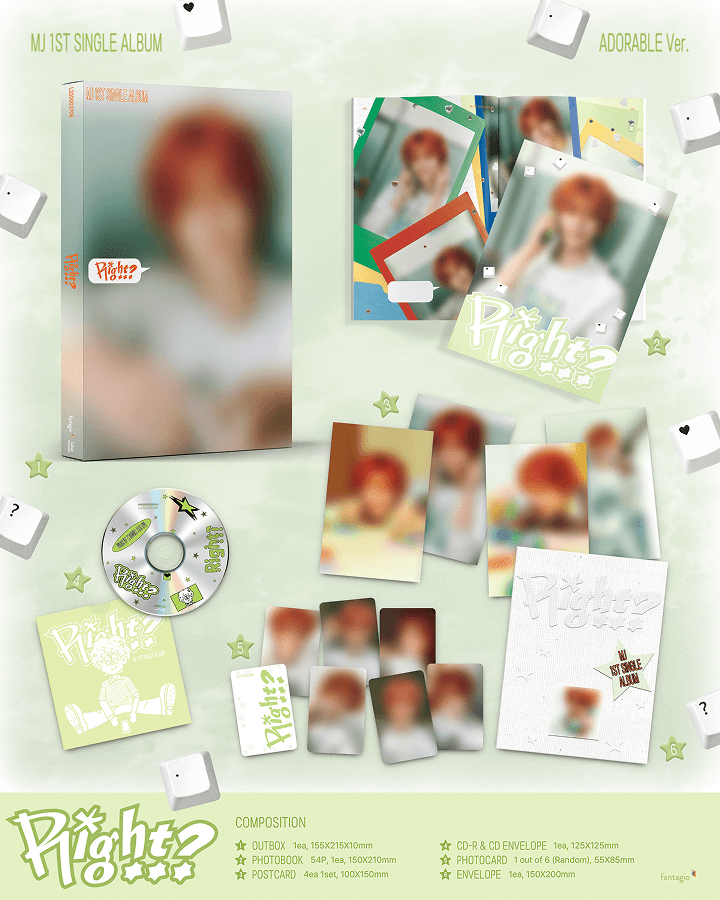 PREORDER ASTRO MJ - RIGHT..? OFFICIAL ALBUM WITH WEVERSE GIFT