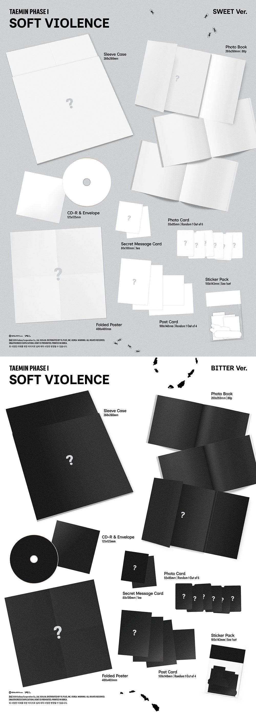 PREORDER TAEMIN - PHASE 1 OFFICIAL ALBUM