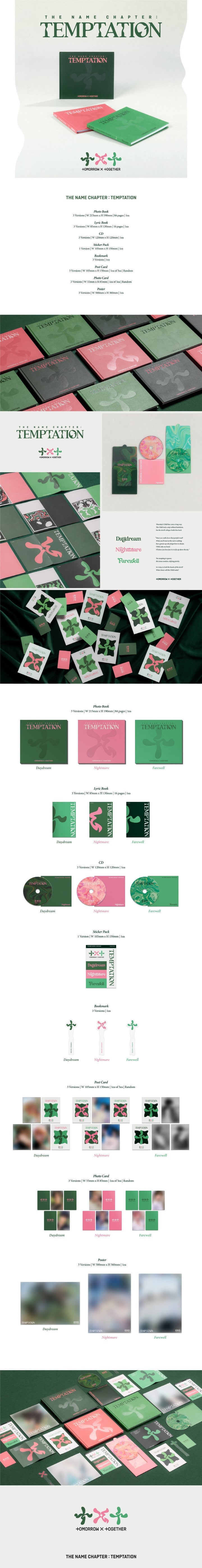 TXT Temptation Official Album