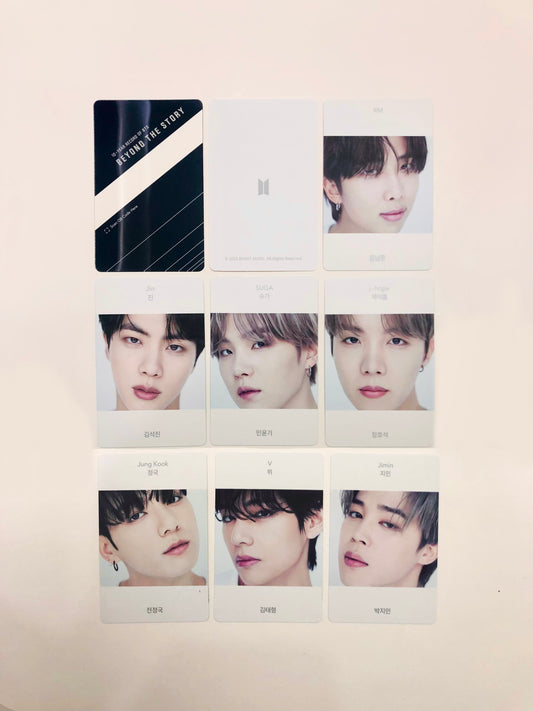 Official Beyond the Story Korean Edition Photocards