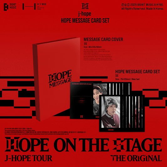 PREORDER BTS J-HOPE - HOPE ON THE STAGE THE ORIGINAL