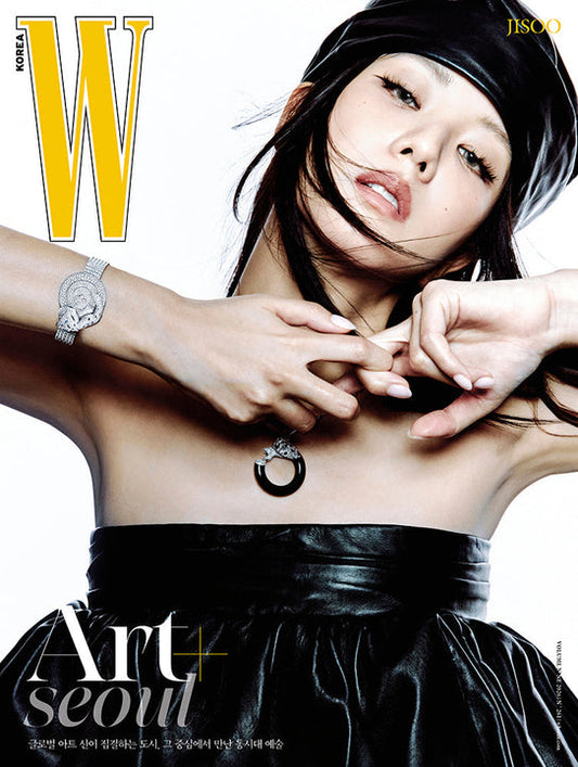 PREORDER JISOO W-KOREA OFFICIAL MAGAZINE VOLUME 9