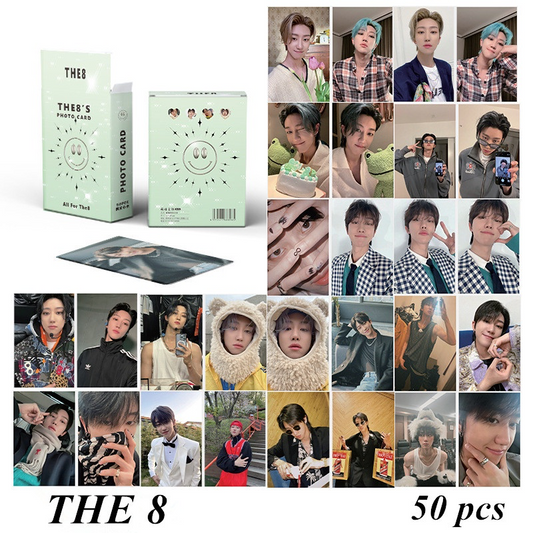 Th8 Holographic double sided Photocards (50 pcs)