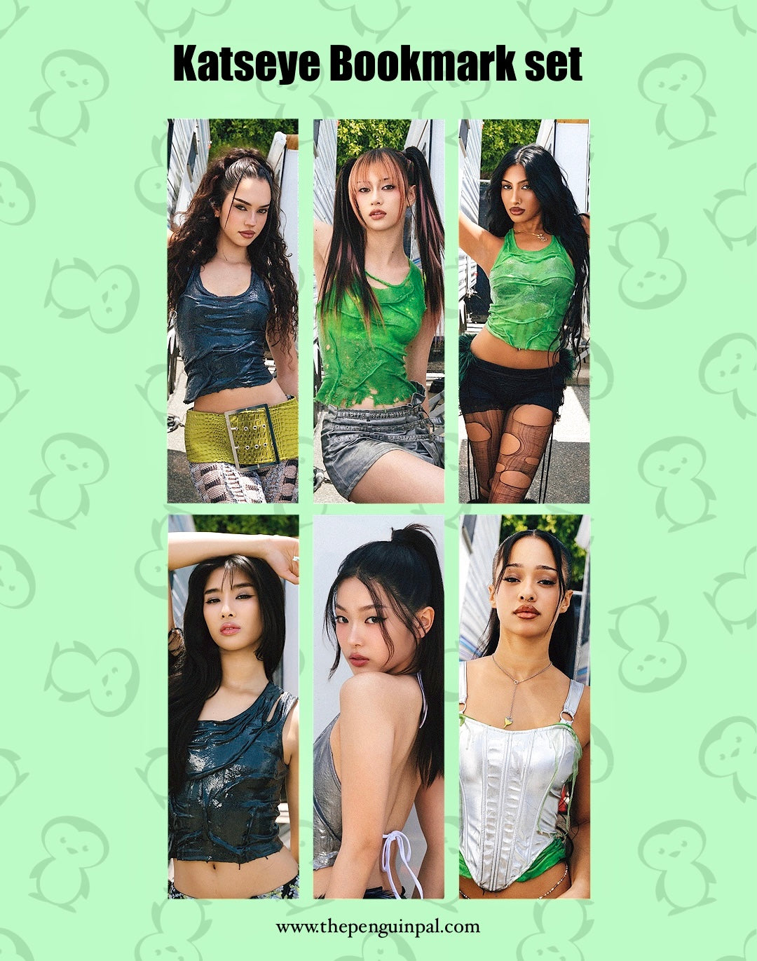 Katseye Bookmarks Set (6 pcs)