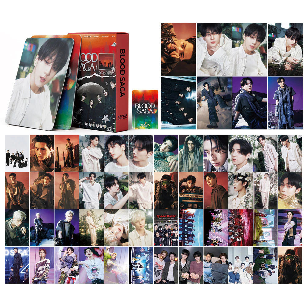 Enhypen Blood Saga double sided Lomocards (55 pcs)