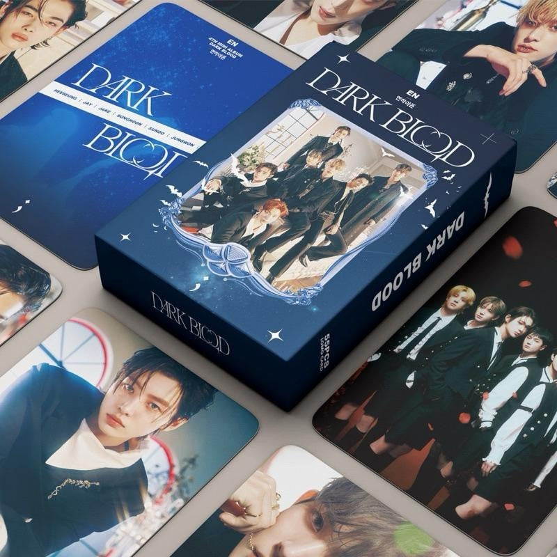 Enhypen Dark Blood double sided Lomocards (55 pcs)