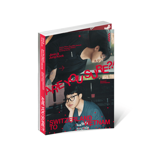 PREORDER JIMIN & JUNG KOOK - ARE YOU SURE?! SEASON2 PHOTOBOOK