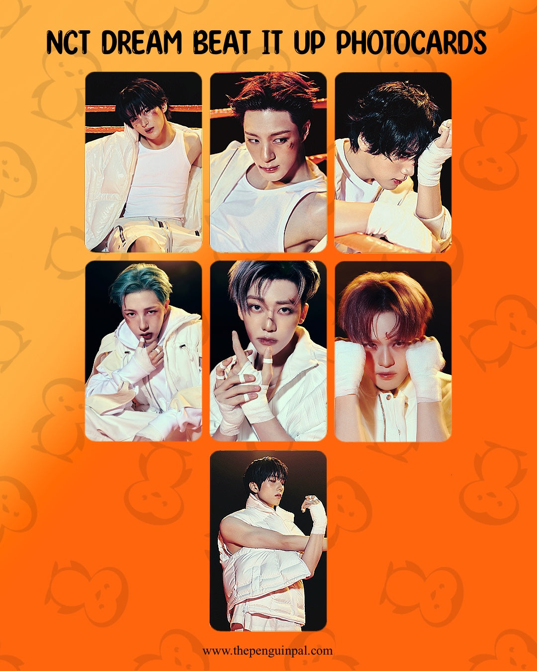 NCT Dream Beat It Up Photocards (7 pcs)