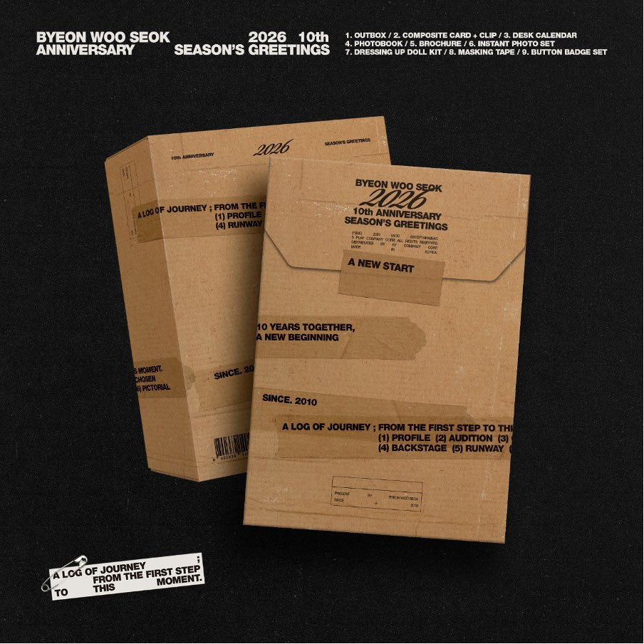 PREORDER BYEON WOOSEOK - 2026 SEASON'S GREETINGS