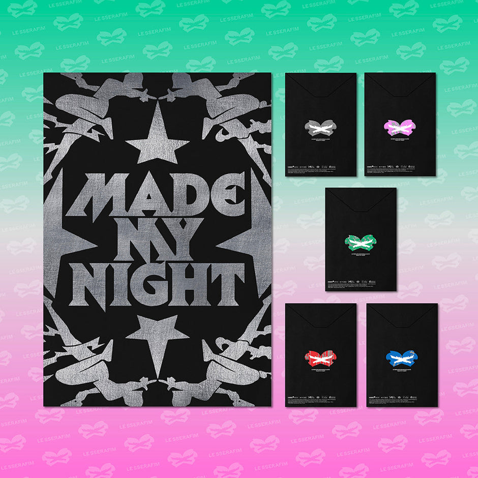 PREORDER LE SSERAFIM MADE MY NIGHT OFFICIAL ALBUM WITH WEVERSE GIFT