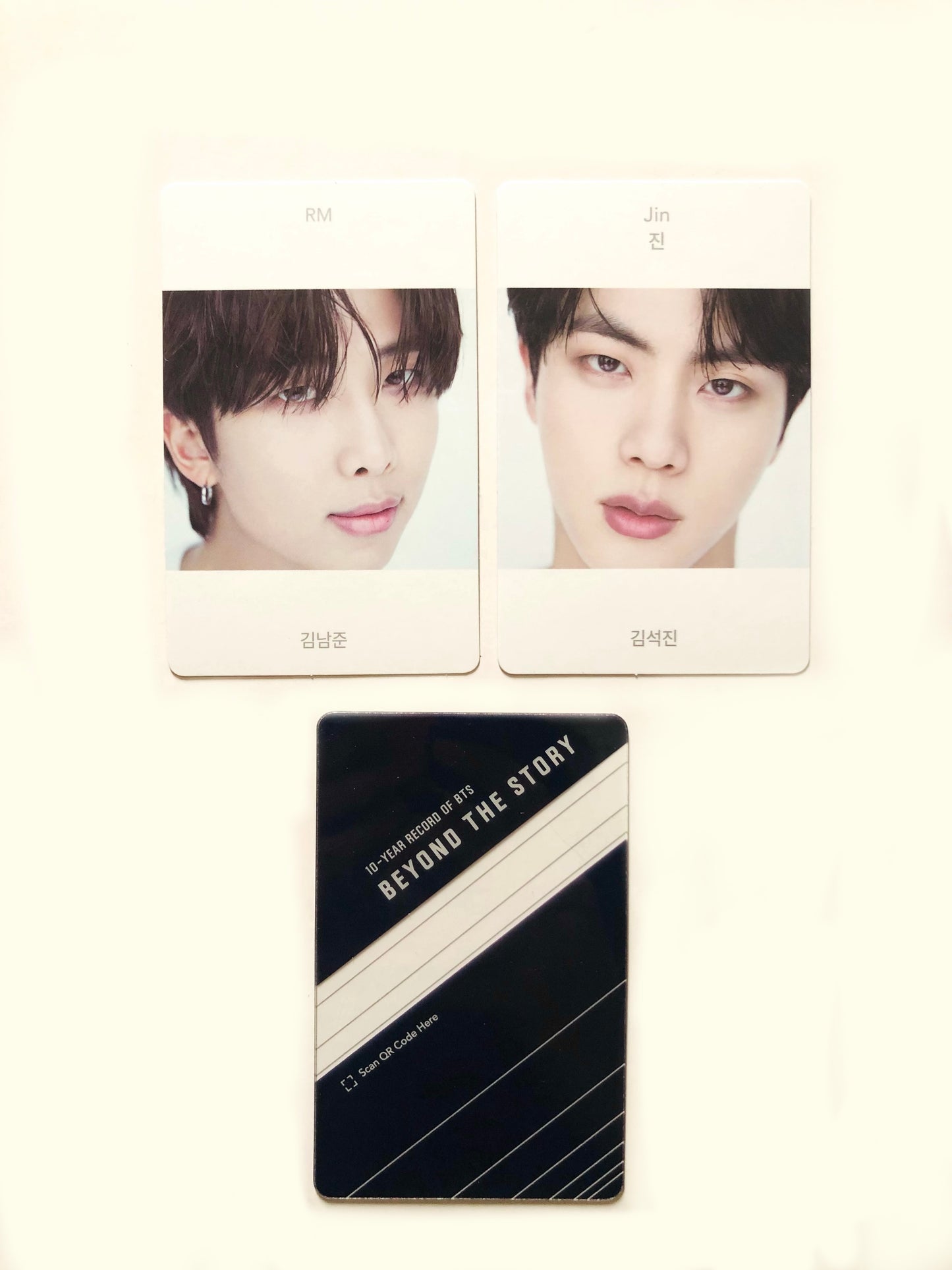 Official Beyond the Story Korean Edition Photocards