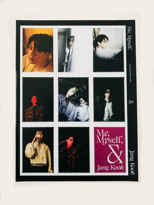 Jungkook Photofolio Official Postage Stamp