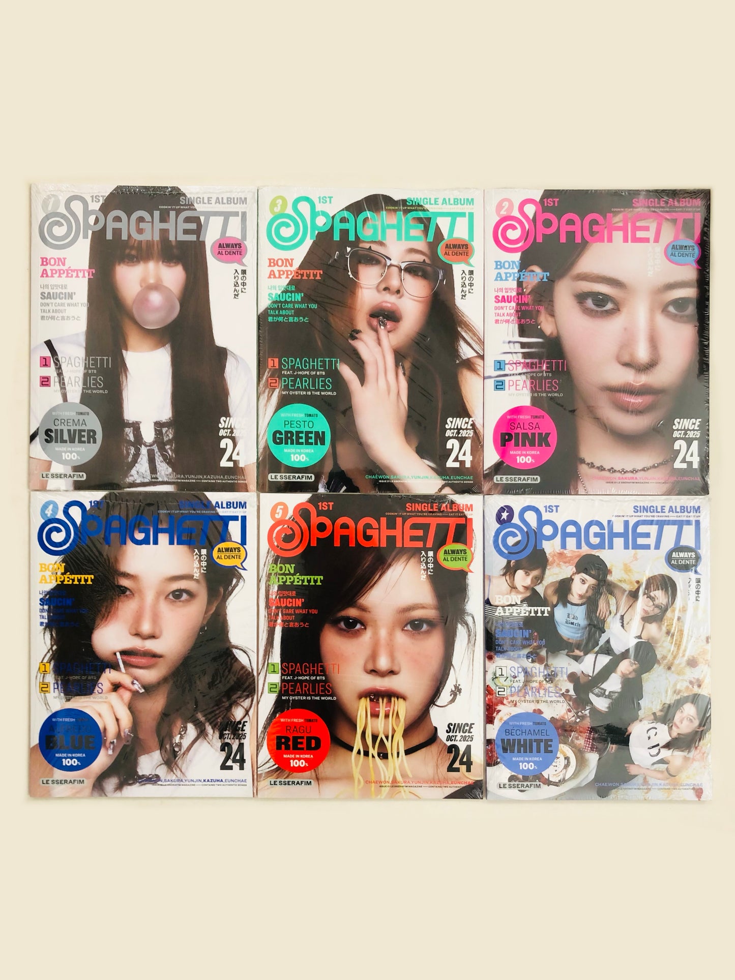 Le Sserafim Spaghetti Official Compact Album