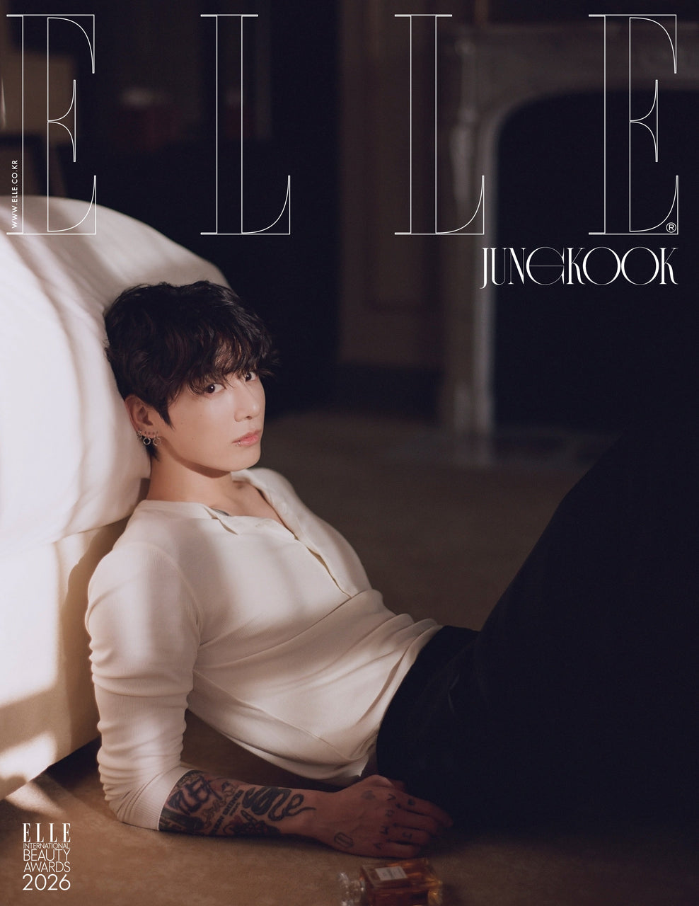 PREORDER JUNG KOOK - ELLE MAGAZINE 2026 JANUARY ISSUE
