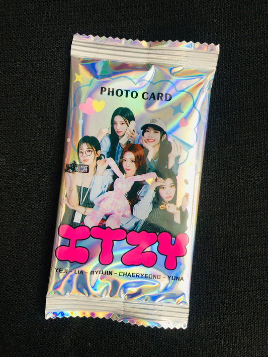 Itzy Mystery Holographic Double Sided Photocards (10 pcs)