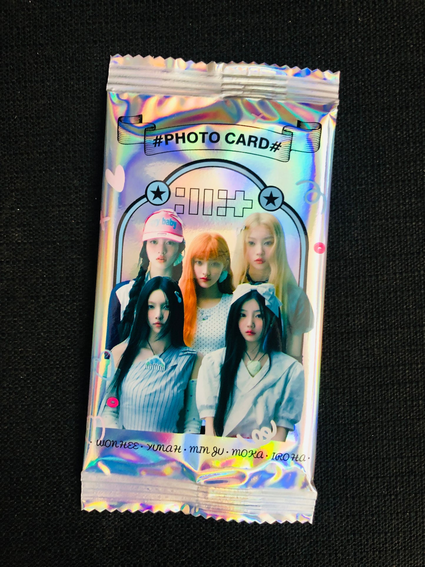 Illit Mystery Holographic Double Sided Photocards (10 pcs)