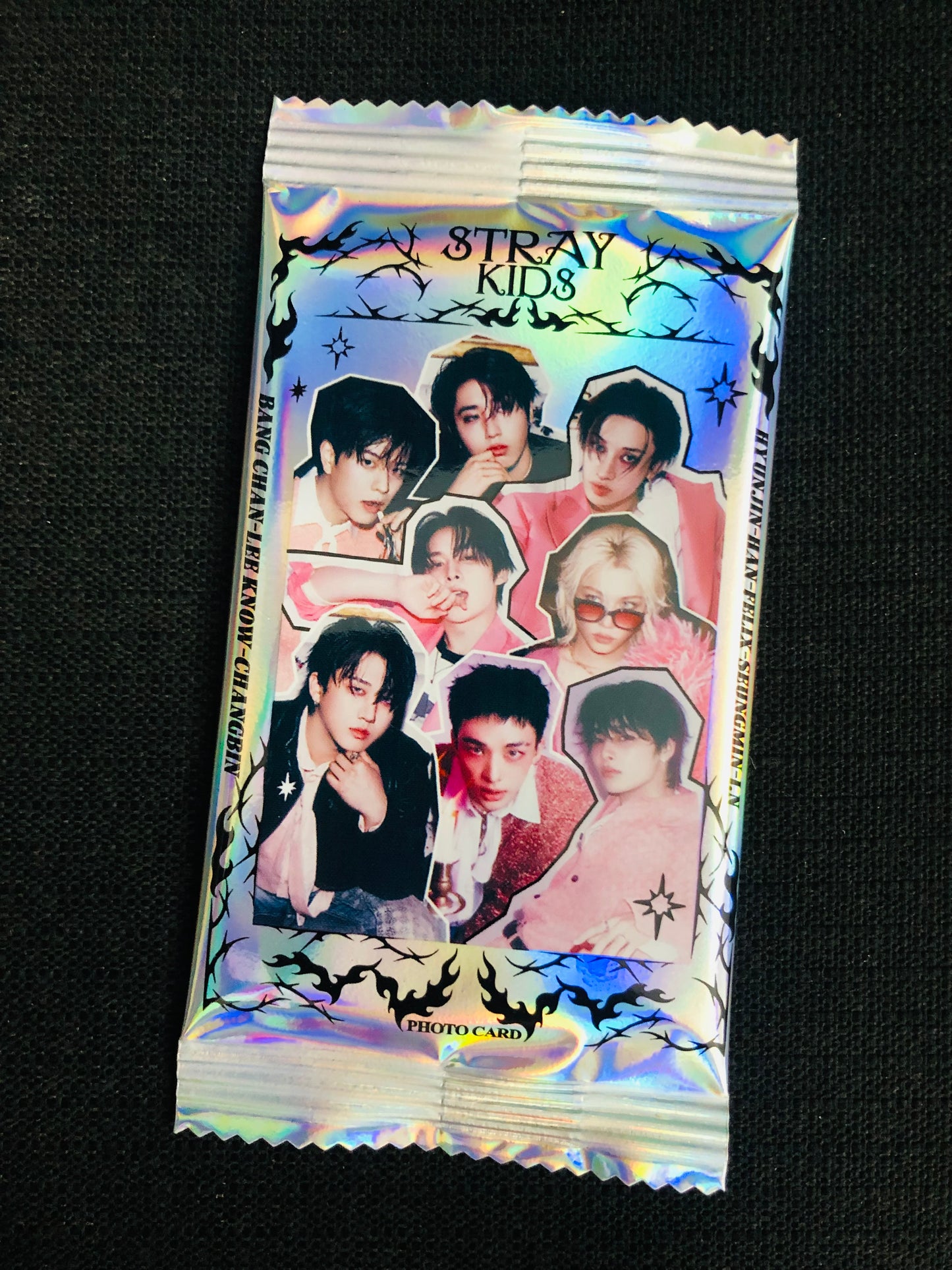 Stray Kids Mystery Holographic Double Sided Photocards (10 pcs)