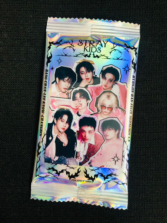 Stray Kids Mystery Holographic Double Sided Photocards (10 pcs)
