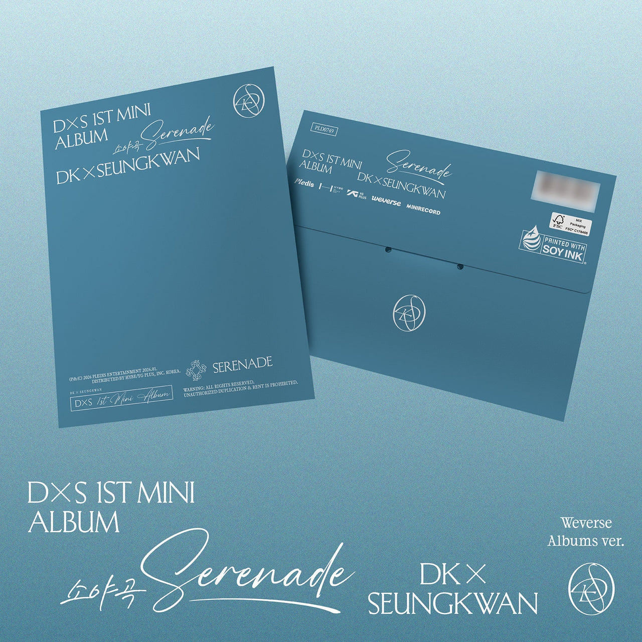Preorder DK X Seungkwan ‘Serenade’ Official Album with Weverse Gift