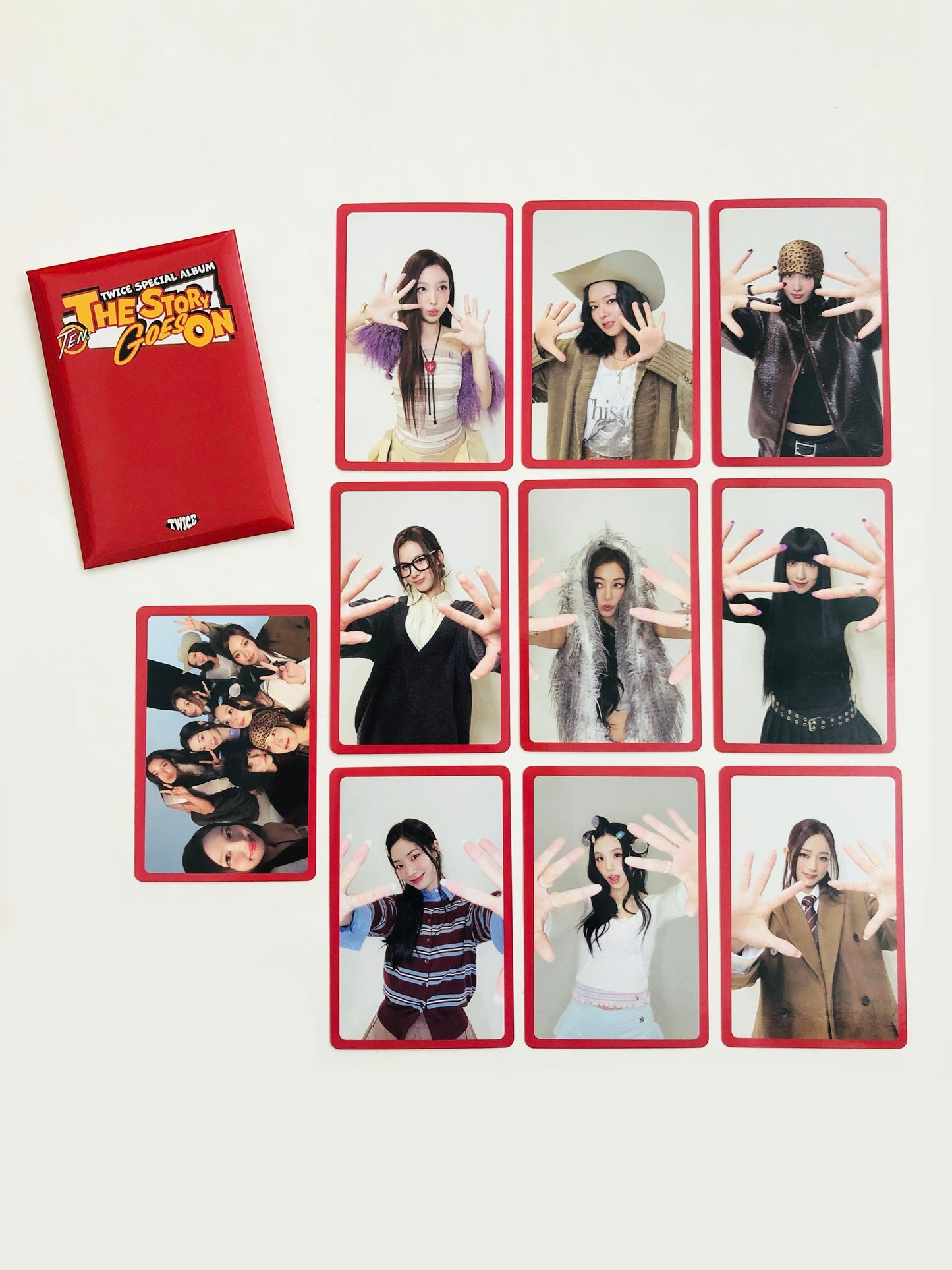 Twice The Story Goes On Official POB Photocards Set