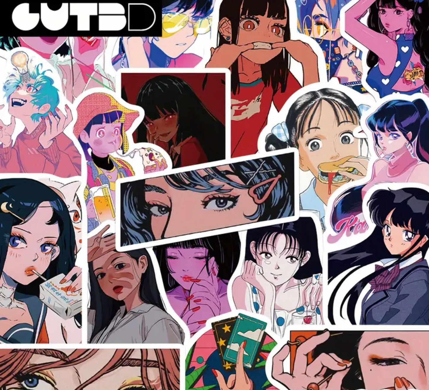 City Pop Stickers (25 pcs)