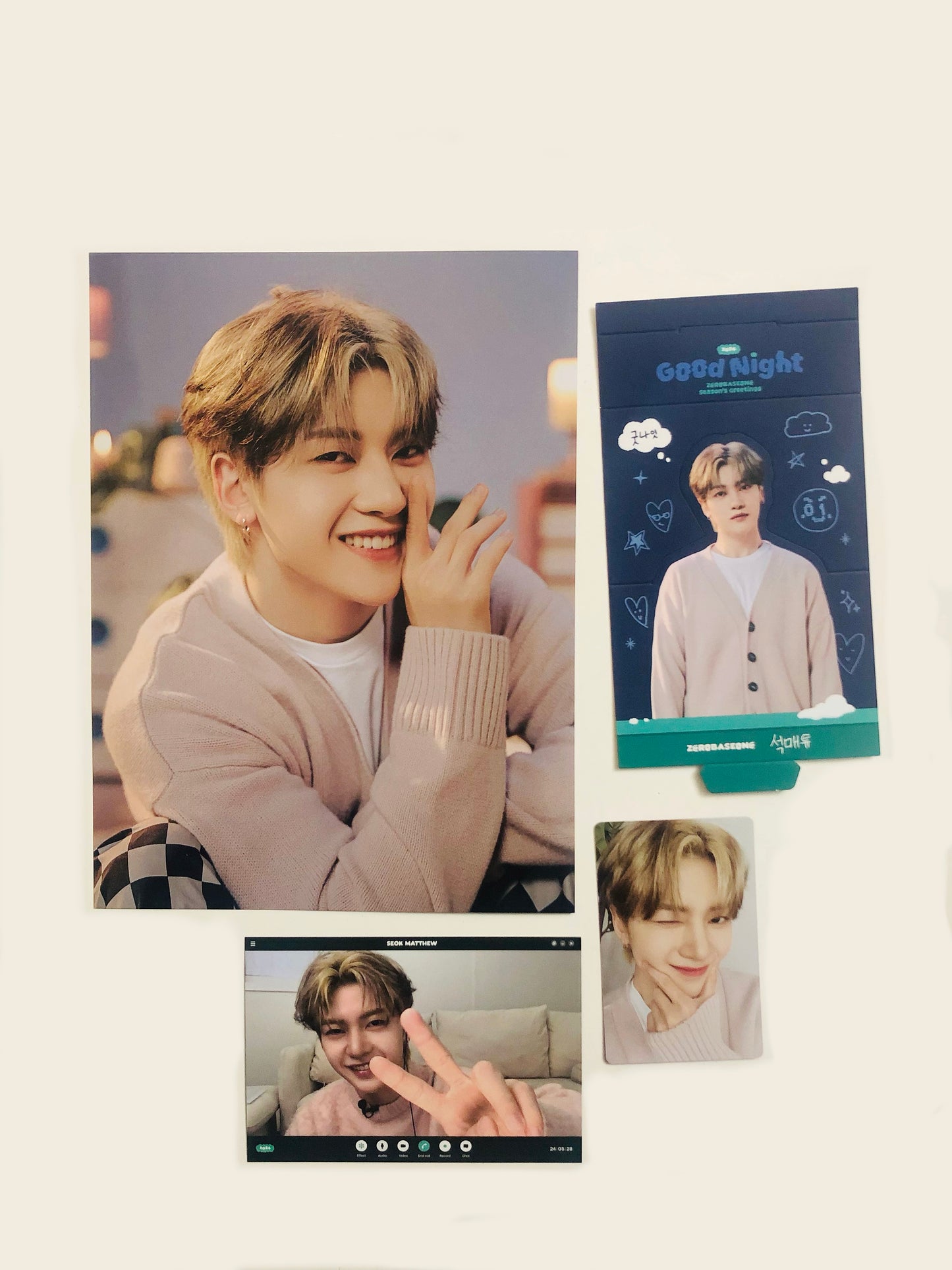 ZB1 Season’s Greetings Official Matthew Set