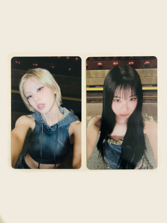 Itzy Tunnel Vision Fans Shop Official POB Photocards