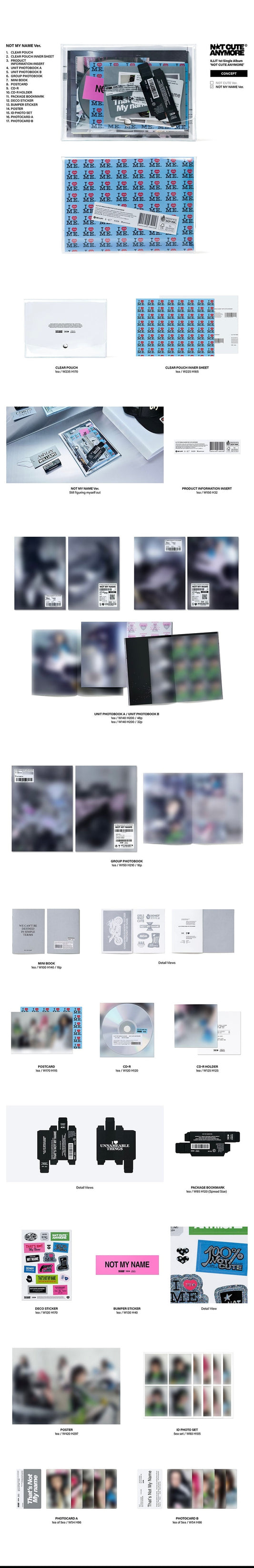 Illit Not Cute Anymore Standard Official Album