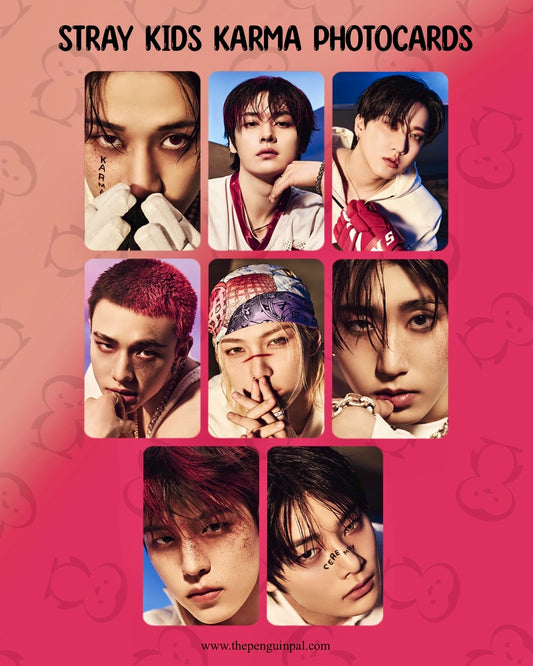 Stray Kids Karma Photocards (8 pcs)