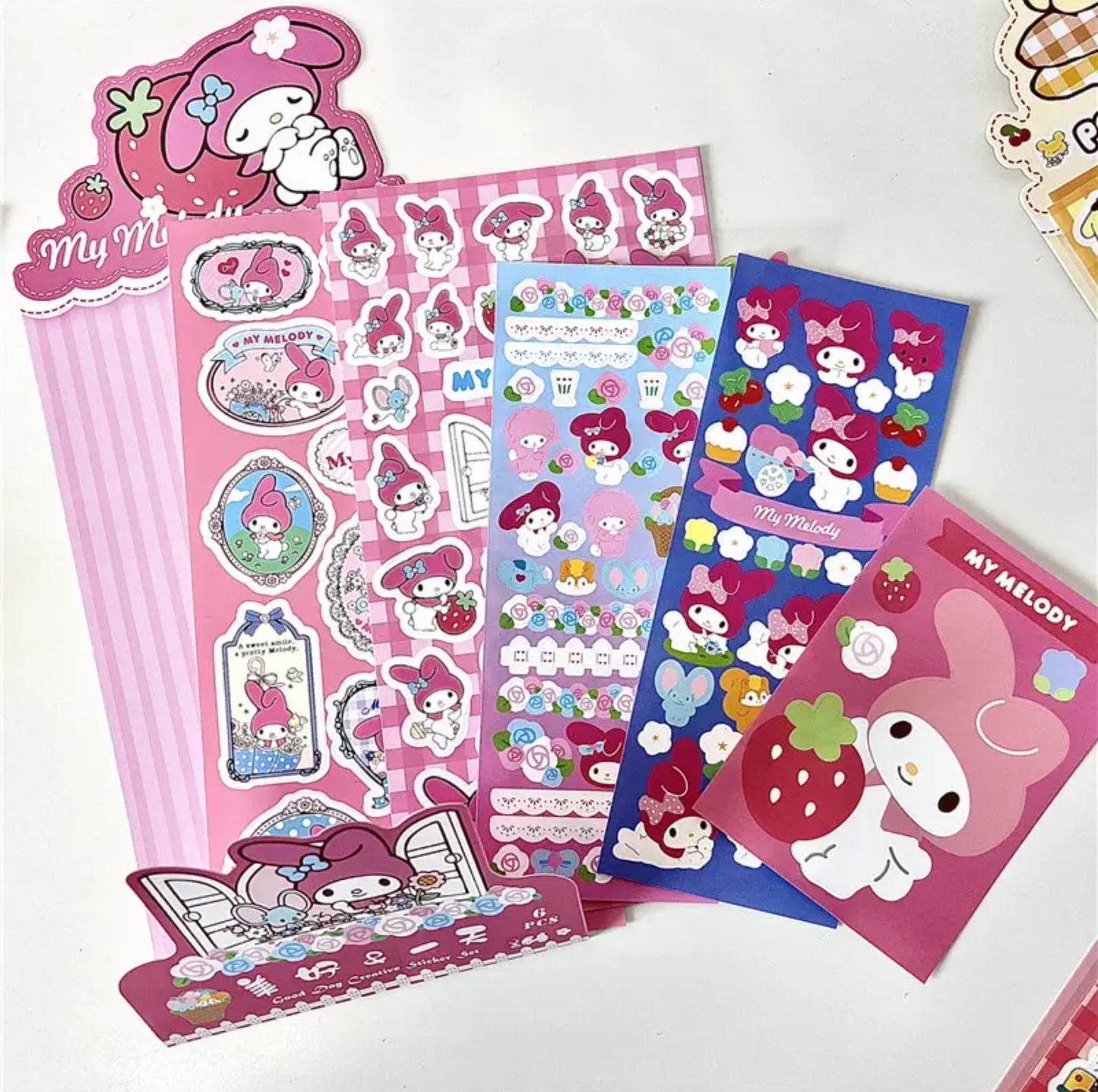 My Melody Sticker Set (6 pcs)