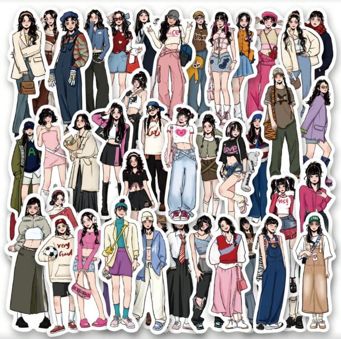 Haute Muse Fashion Stickers (25 pcs)