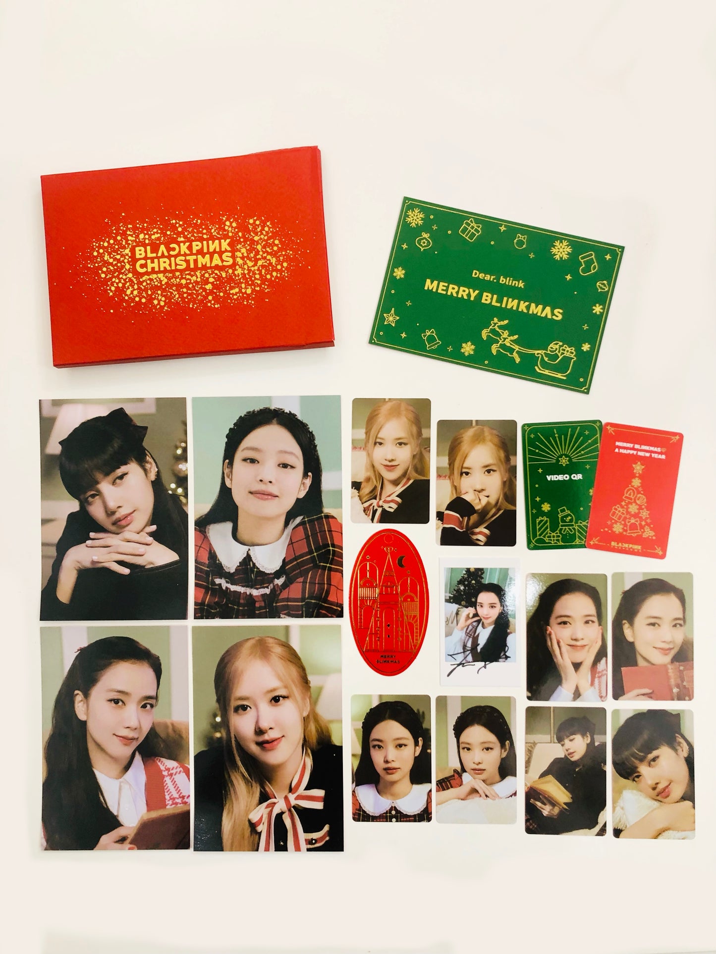 BLACKPINK THE GAME PHOTOCARD COLLECTION CHRISTMAS EDITION OFFICIAL
