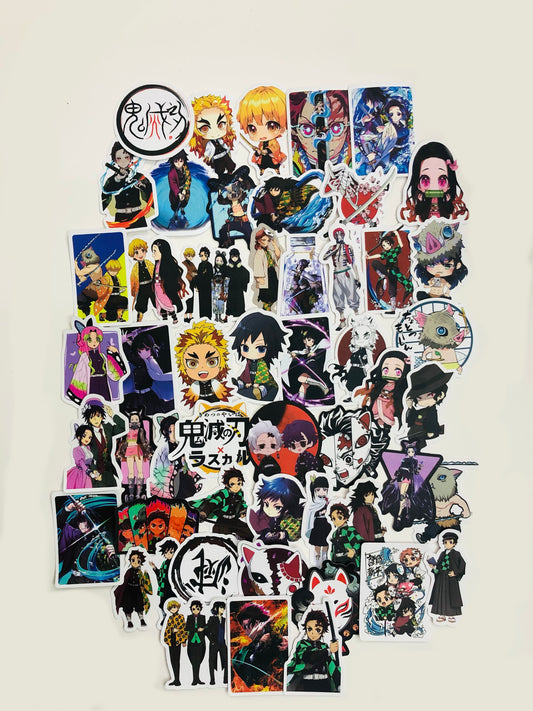 Demon Slayer Stickers (Restickable)