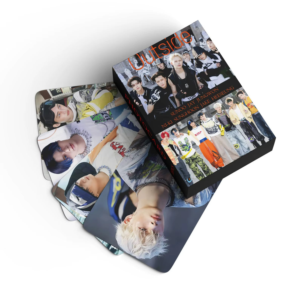 Enhypen Outside double sided Lomocards (55 pcs)