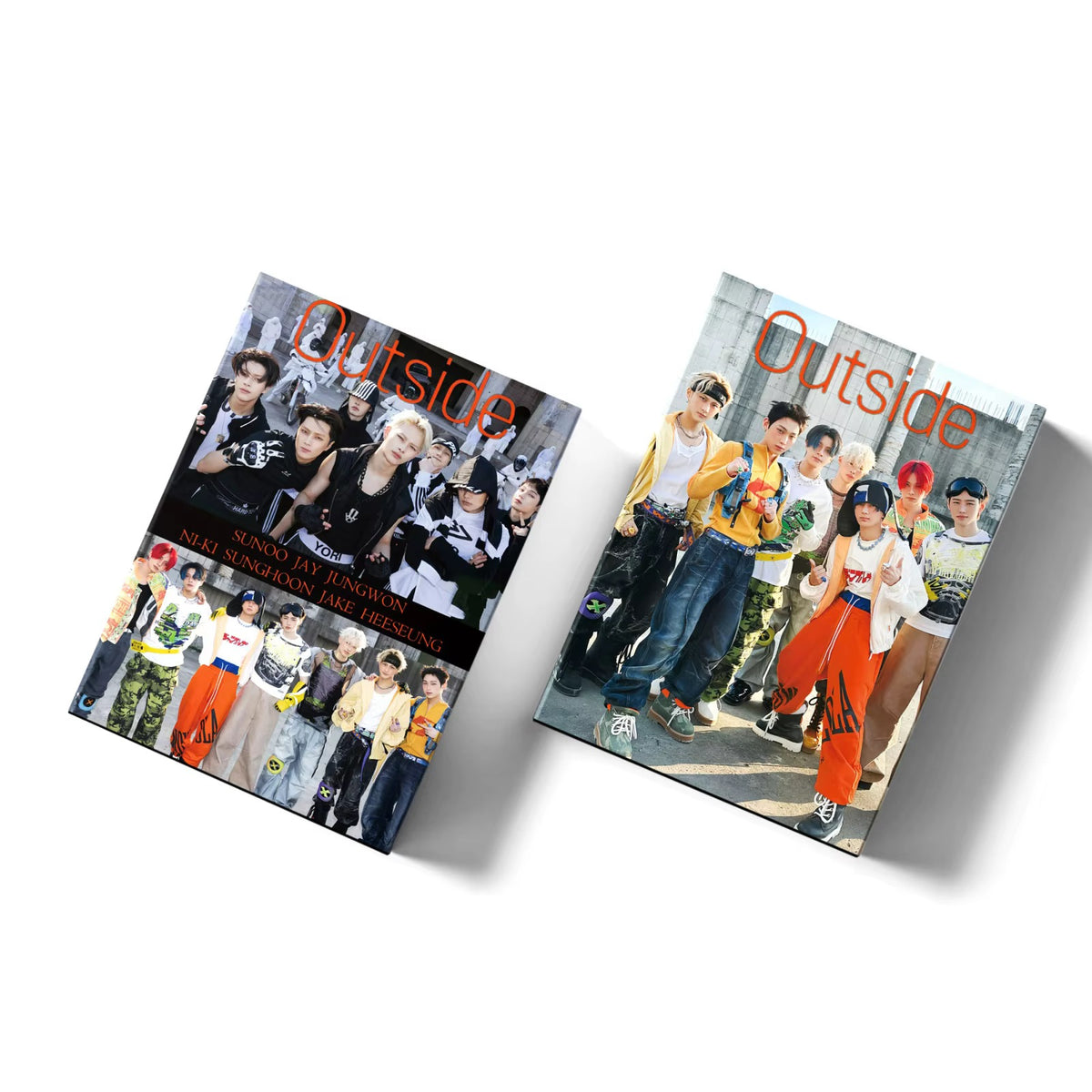 Enhypen Outside double sided Lomocards (55 pcs)