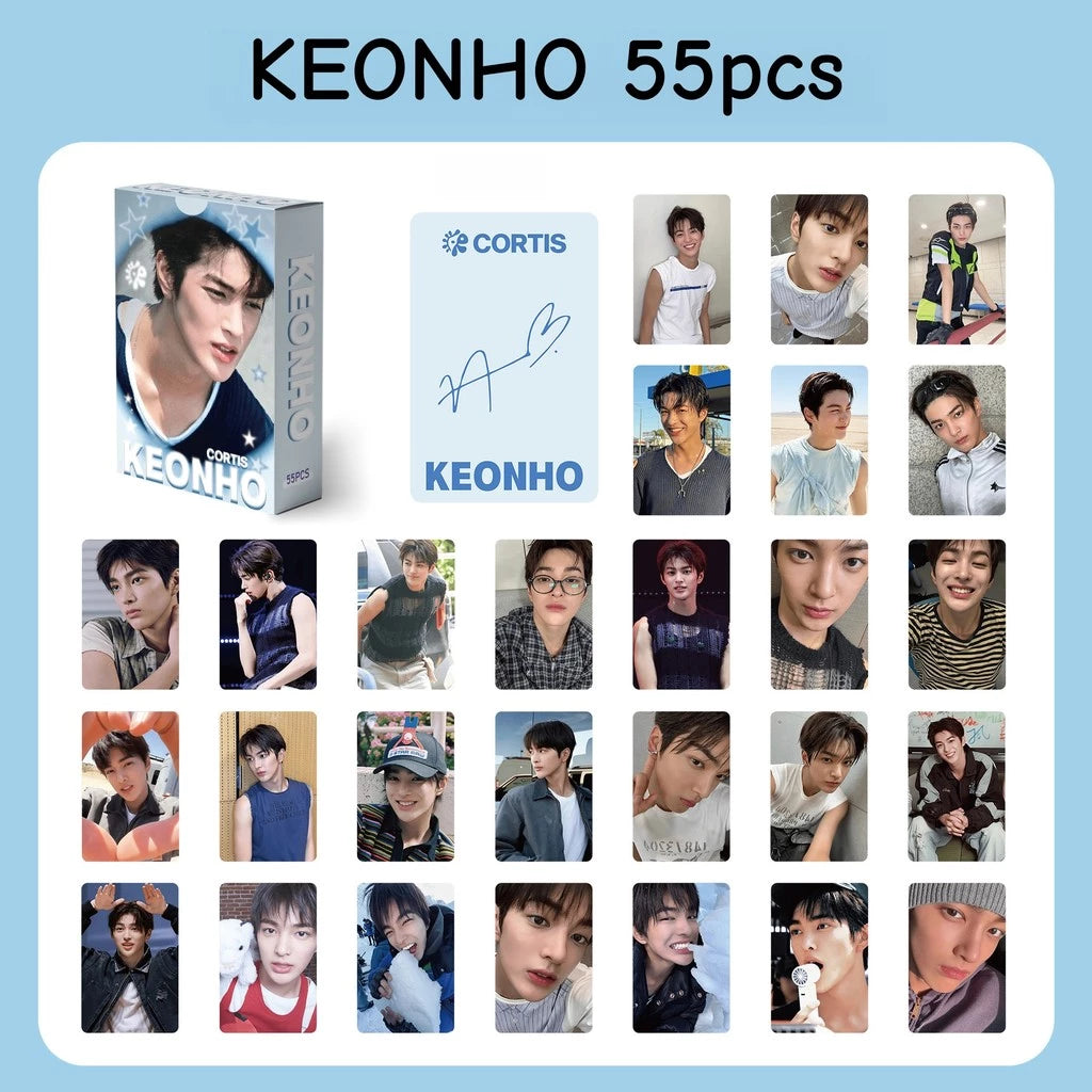 Keonho Holographic Double Sided Photocards (55 pcs)
