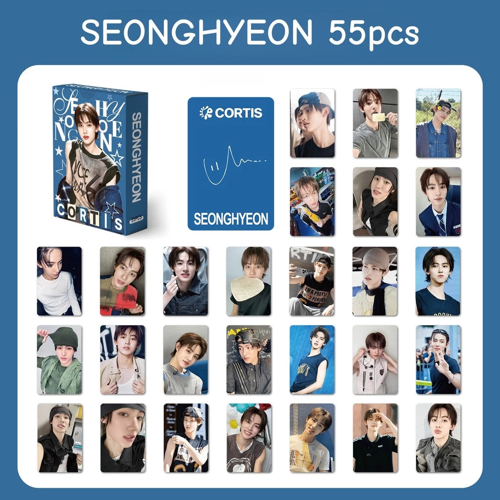 Seonghyeon Holographic Double Sided Photocards (55 pcs)