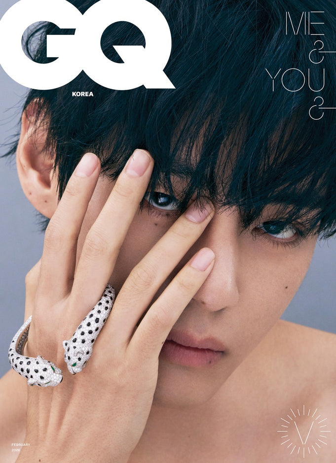 PREORDER V GQ OFFICIAL MAGAZINE 2026 FEBRUARY ISSUE