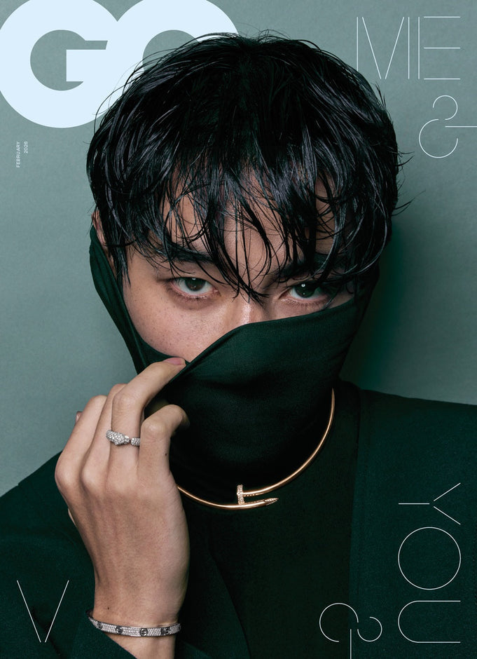 PREORDER V GQ OFFICIAL MAGAZINE 2026 FEBRUARY ISSUE