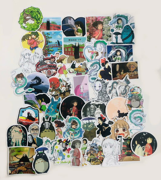 Studio Ghibli Stickers (Restickable)