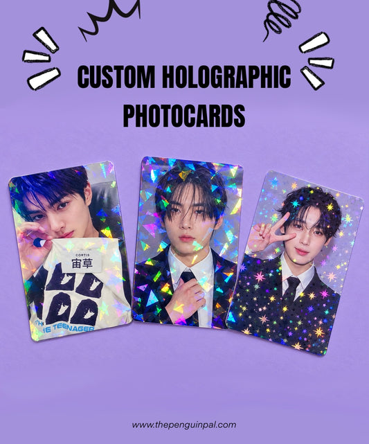 Custom Holographic Photocards