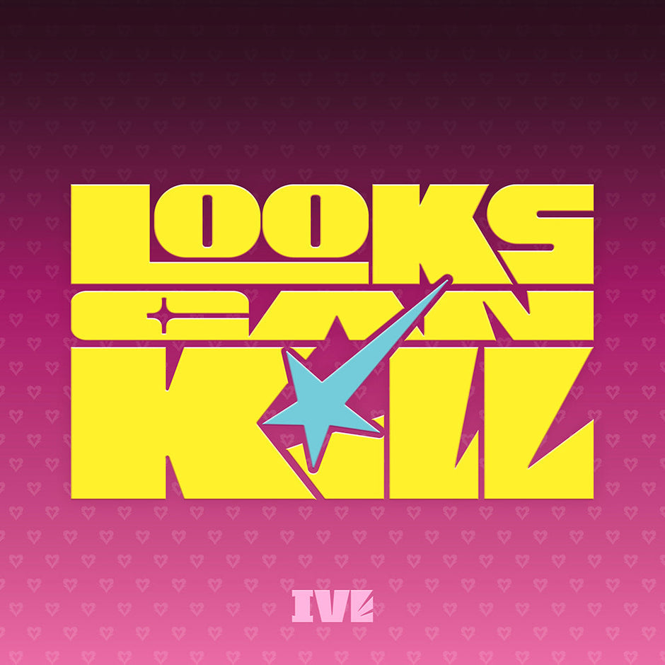 PREORDER IVE -  LOOKS CAN KILL OFFICIAL ALBUM WITH STARSHIP-SQUARE GIFT