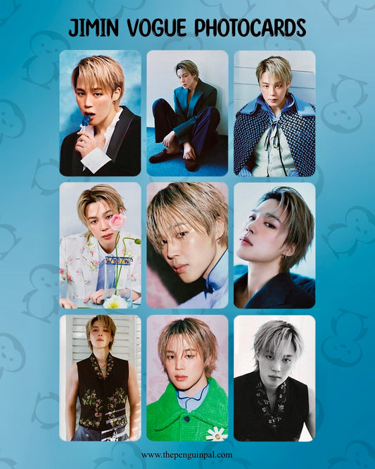 Jimin Magazine Photocards (9 pcs)