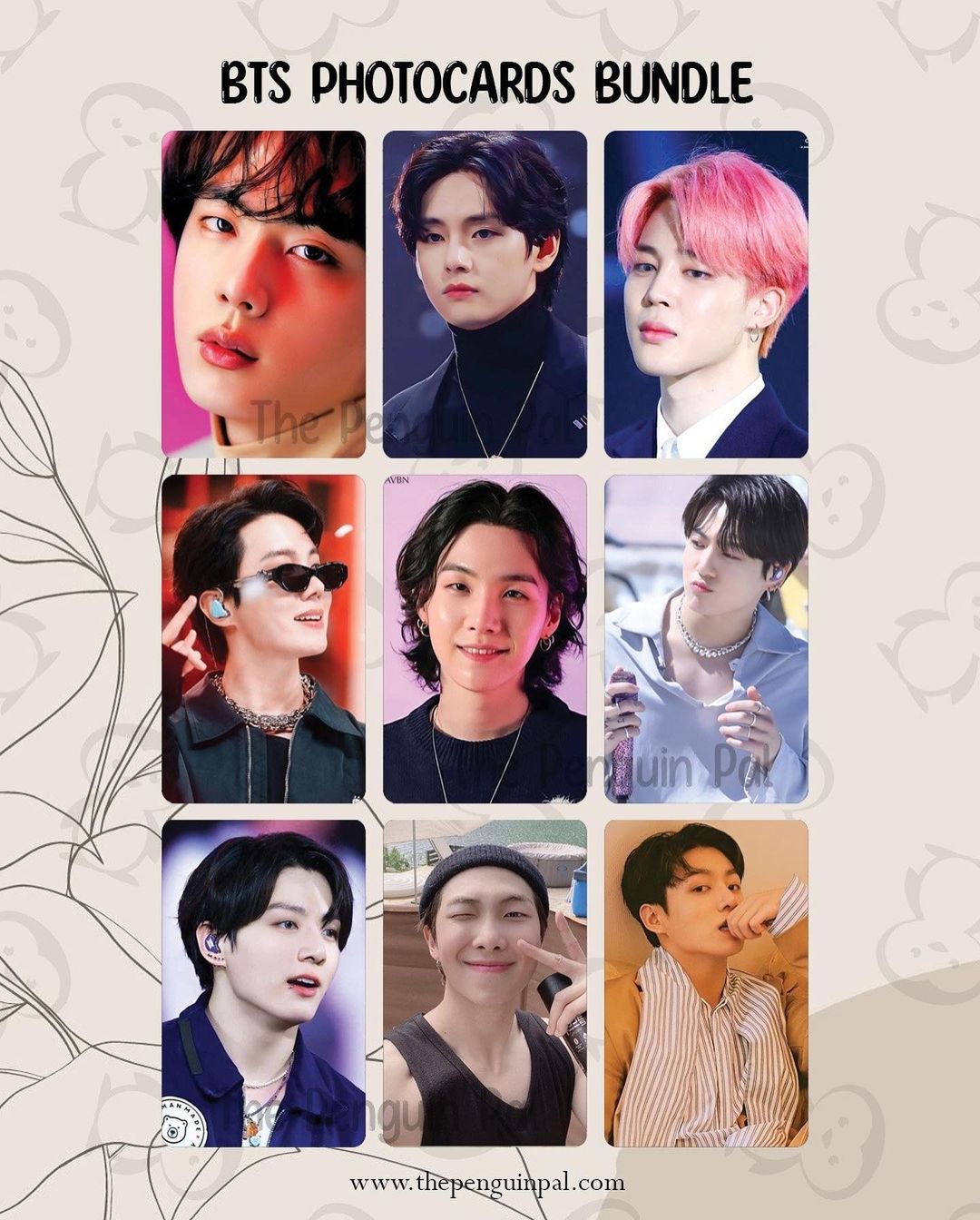 BTS Photocards Bundle (36 pcs)