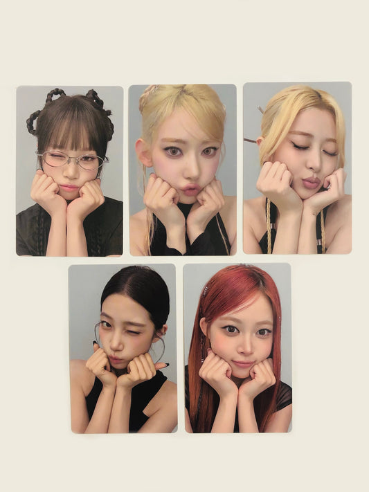 Le Sserafim Pureflow Studio Choom Official Weverse POB Photocards