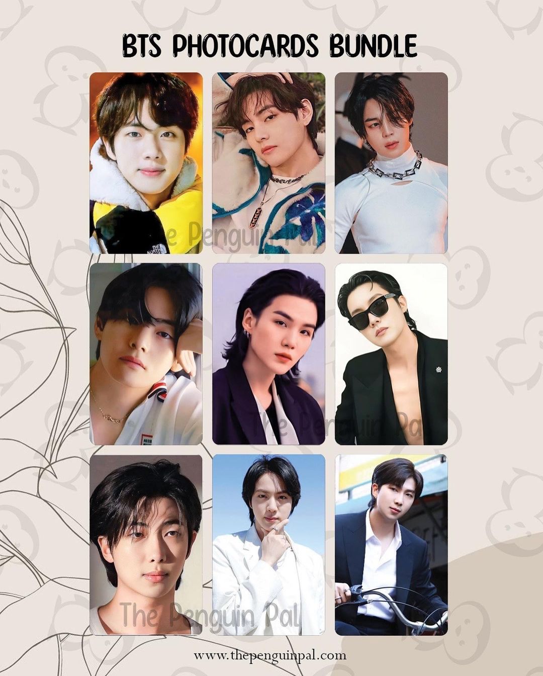 BTS Photocards Bundle (36 pcs)