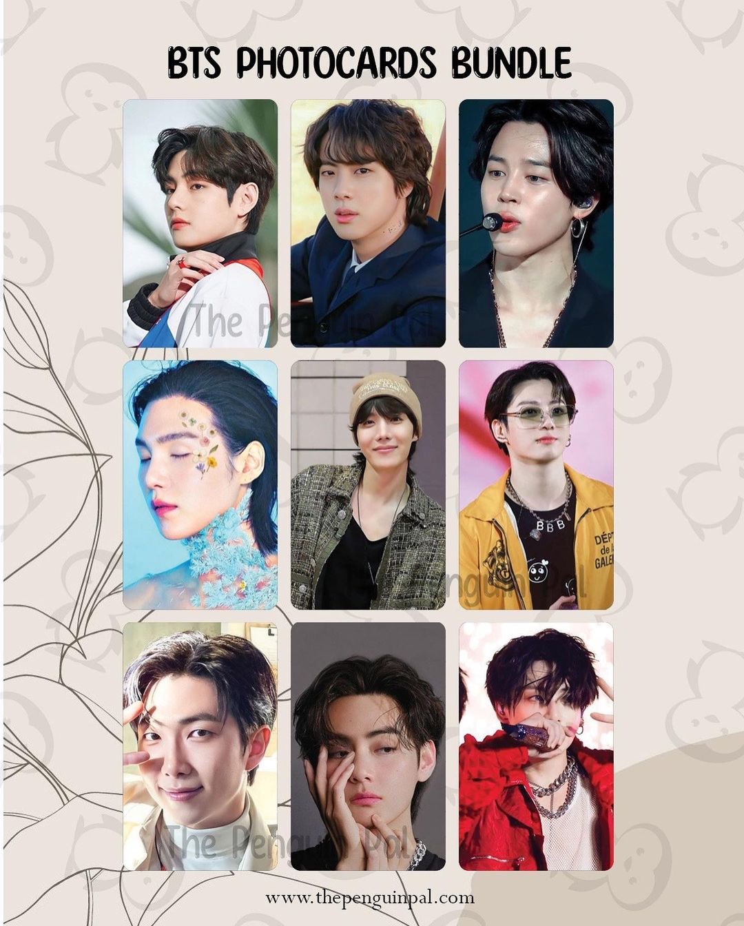BTS Photocards Bundle (36 pcs)