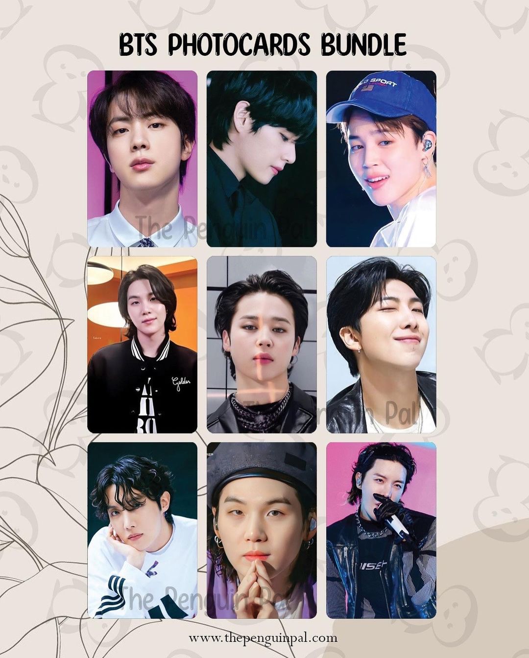 BTS Photocards Bundle (36 pcs)